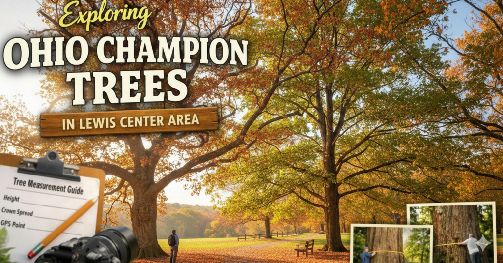 ohio champion trees lewis center ohio