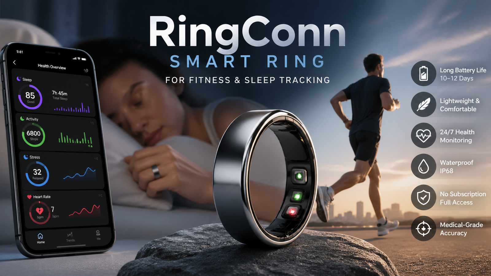 Top Reasons to Choose RingConn Smart Ring for Fitness & Sleep Tracking