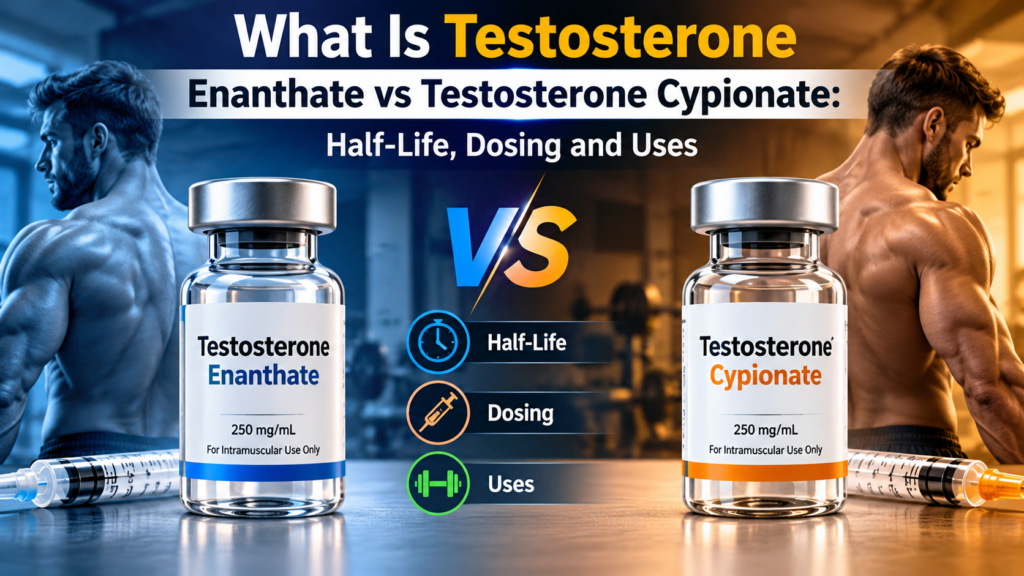 testosterone enanthate vs testosterone cypionate